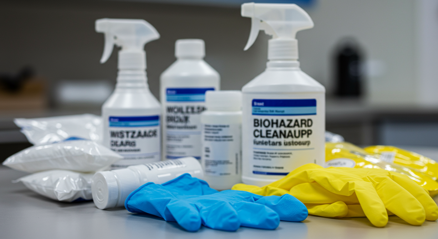 Biohazard Cleanup Supplies