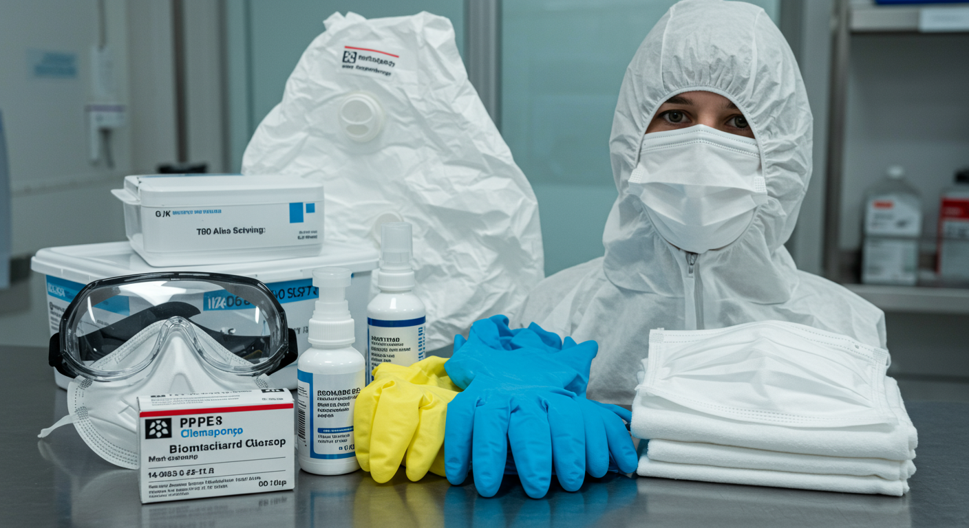 Essential PPE for Biohazard Cleanup