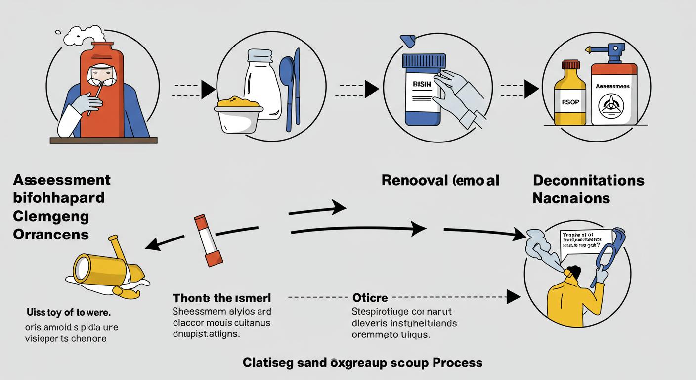 Biohazard Cleanup Process